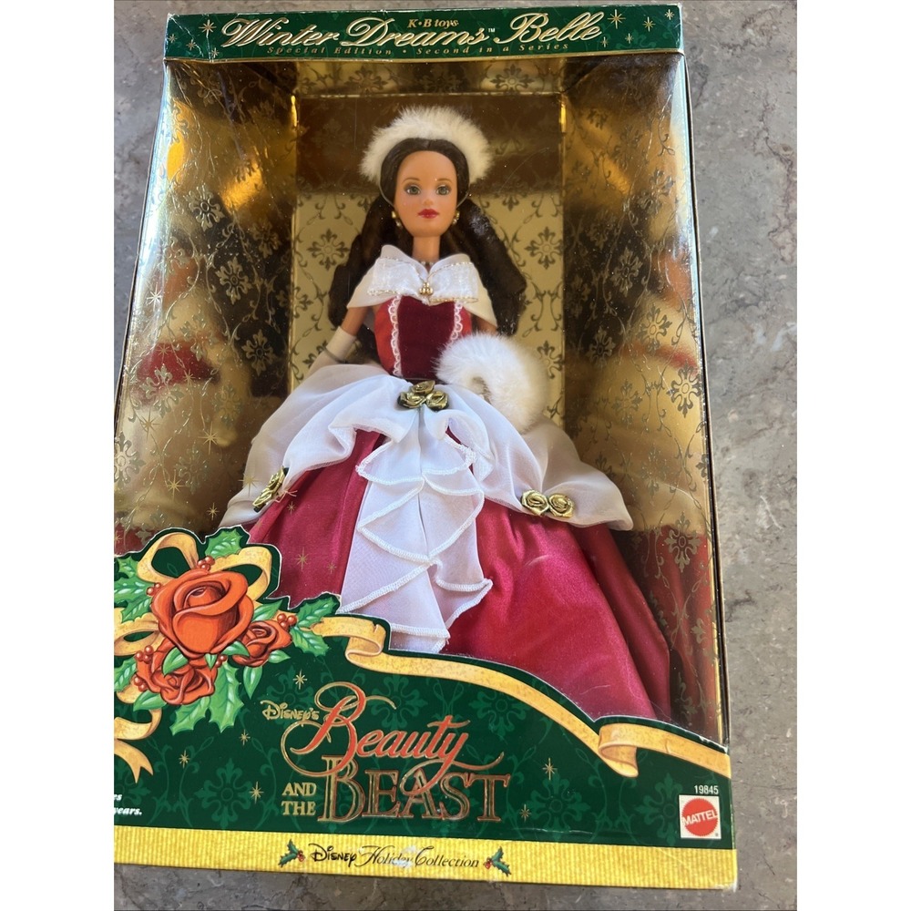 1998 Disney's BEAUTY and the BEAST WINTER DREAMS BELLE Doll